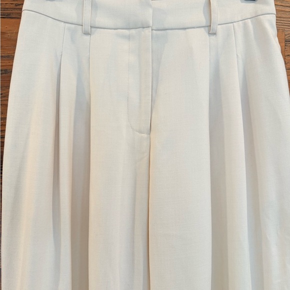 Wayf Cream High Waist wide Leg Women's Trousers NWT - Picture 9 of 16